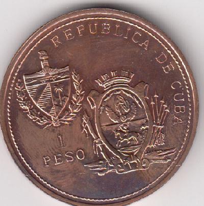 Beschrijving: 1 Peso  ST.JACOBUS  HORSE